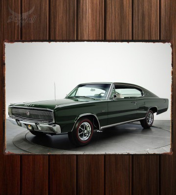 Металлическая табличка Dodge Charger R T 426 Hemi 233